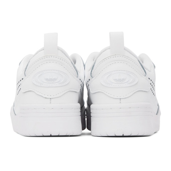 아디다스 아디다스 오리지널 Adidas Originals White Adi2000 Sneakers 231751F128021