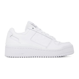 아디다스 오리지널 Adidas Originals White Forum Bold Sneakers 231751F128057