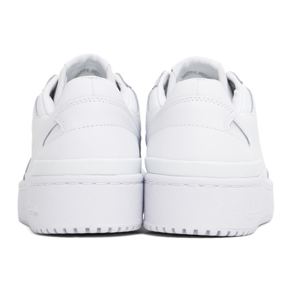 아디다스 아디다스 오리지널 Adidas Originals White Forum Bold Sneakers 231751F128057