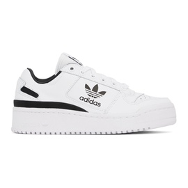 아디다스 오리지널 Adidas Originals White Forum Bold Sneakers 231751F128058