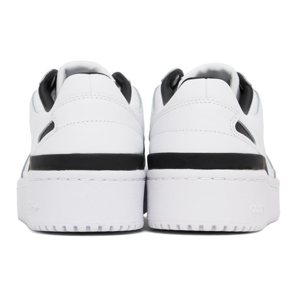 아디다스 아디다스 오리지널 Adidas Originals White Forum Bold Sneakers 231751F128058