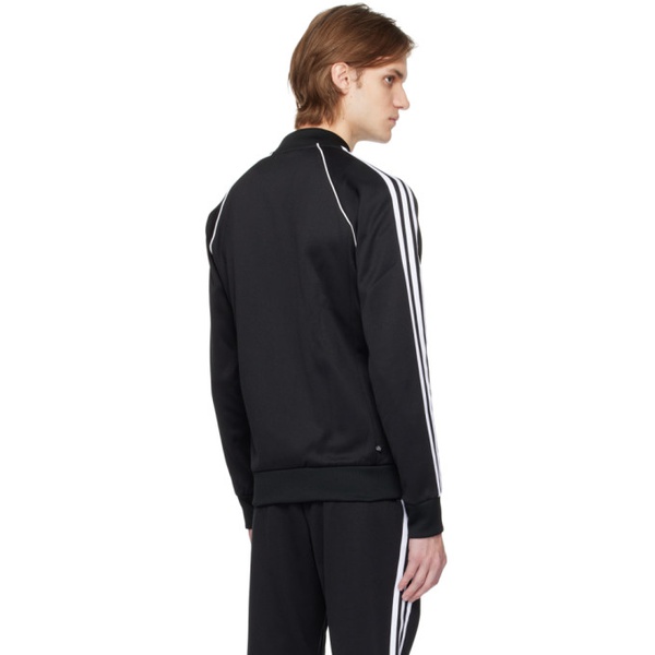 아디다스 아디다스 오리지널 Adidas Originals Black Adicolor Classics SST Track Jacket 231751M202003