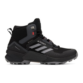 아디다스 오리지널 Adidas Originals Black Terrex Swift R3 Mid Sneakers 231751M236026