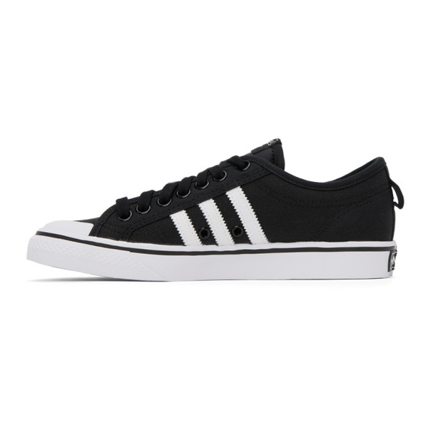 아디다스 아디다스 오리지널 Adidas Originals Black Nizza Sneakers 231751M237061