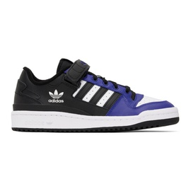 아디다스 오리지널 Adidas Originals Black & Blue Forum Low Sneakers 231751M237091