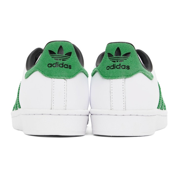 아디다스 아디다스 오리지널 Adidas Originals White Superstar Sneakers 231751M237113