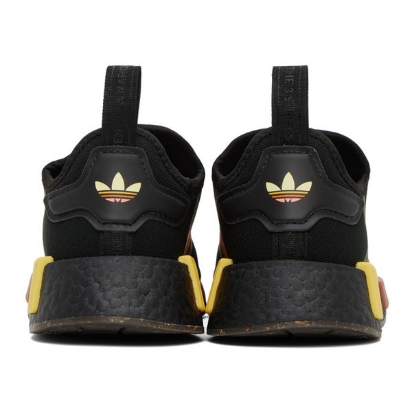 아디다스 아디다스 오리지널 Adidas Originals Black NMD R1 Sneakers 231751M237130