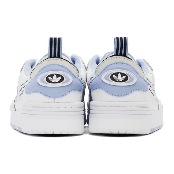 아디다스 아디다스 오리지널 Adidas Originals White & Blue Adi2000 Sneakers 231751M237146