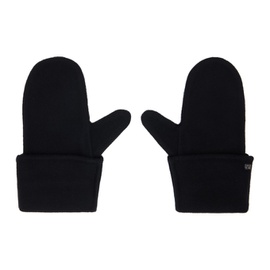TOTEME Black Double Gloves 231771F012000