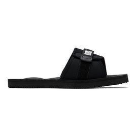 수이코크 SUICOKE Black PADRI Sandals 231773M234105