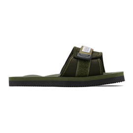 수이코크 SUICOKE Green Padri Sandals 231773M234106
