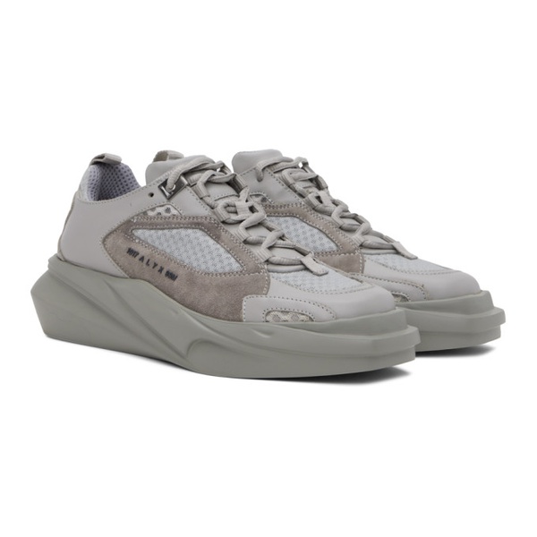  1017 ALYX 9SM Gray Mono Hiking Sneakers 231776M237002