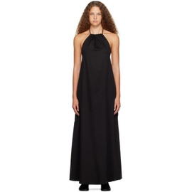 LESET Black Yoko Maxi Dress 231793F055004