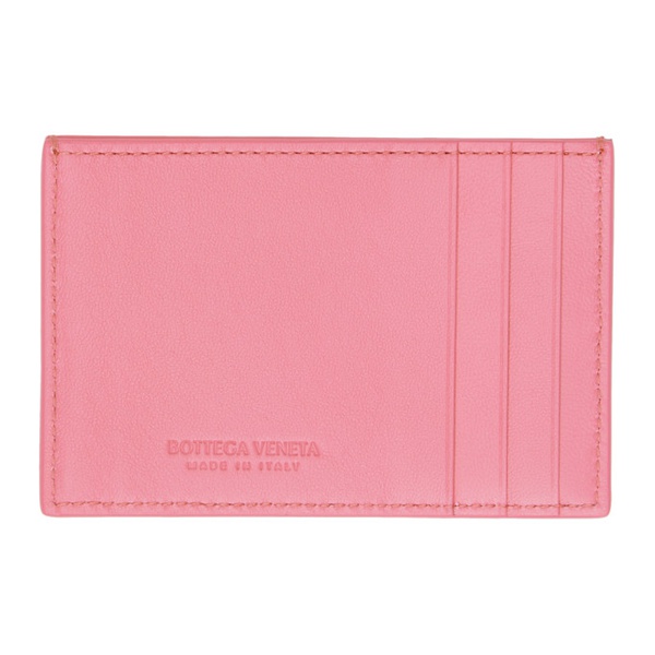 보테가베네타 보테가 베네타 Bottega Veneta Pink CR에디트 EDIT Card Case 231798F037029