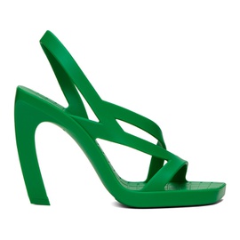 보테가 베네타 Bottega Veneta Green Jimbo Heeled Sandals 231798F125039