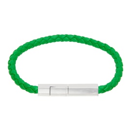 보테가 베네타 Bottega Veneta Green Braid Bracelet 231798M142003