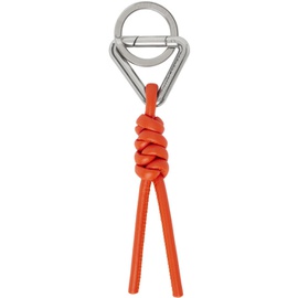 보테가 베네타 Bottega Veneta Orange Triangle Key Ring 231798M148005