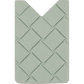 보테가 베네타 Bottega Veneta Green Intrecciato Card Case 231798M163028