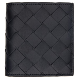 보테가 베네타 Bottega Veneta Black Slim Bi-Fold Wallet 231798M164002