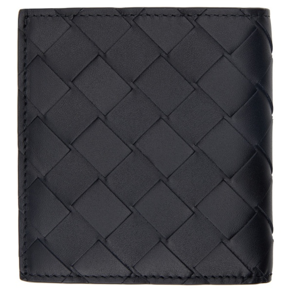 보테가베네타 보테가 베네타 Bottega Veneta Black Slim Bi-Fold Wallet 231798M164002