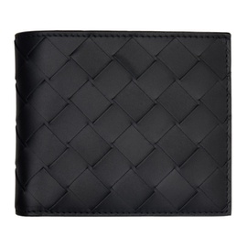 보테가 베네타 Bottega Veneta Black Bi-Fold Wallet 231798M164011
