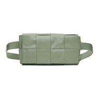보테가 베네타 Bottega Veneta Green Mini Cassette Belt Bag 231798M171011