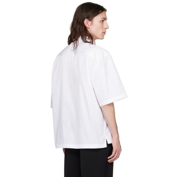 보테가베네타 보테가 베네타 Bottega Veneta White Buttoned Shirt 231798M192001
