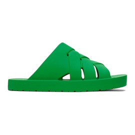 보테가 베네타 Bottega Veneta Green Rubber Sandals 231798M234001