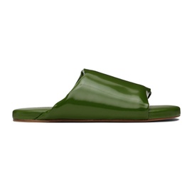 보테가 베네타 Bottega Veneta Green Leather Sandals 231798M234003