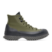 컨버스 Converse Green Lugged 2.0 Sneakers 231799F127109