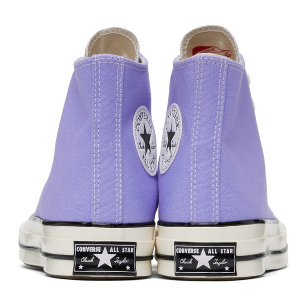 컨버스 Converse Purple Chuck 70 Vintage Sneakers 231799F127121