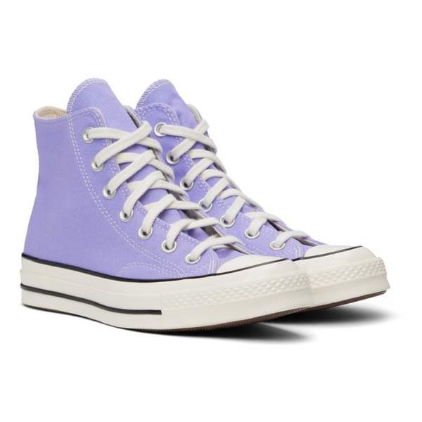  컨버스 Converse Purple Chuck 70 Vintage Sneakers 231799F127121