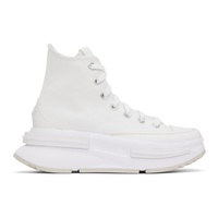 컨버스 Converse White Run Star Legacy CX High Top Sneakers 231799F127150