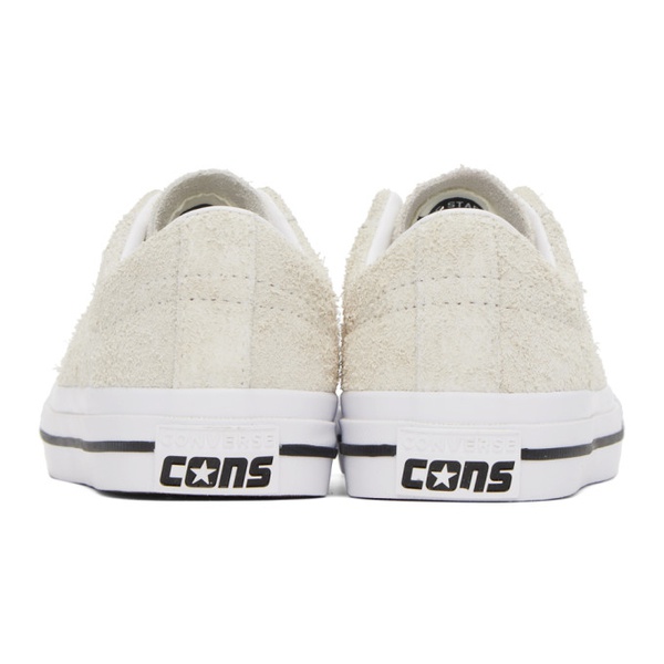  컨버스 Converse Beige One Star Pro Vintage Sneakers 231799F128022