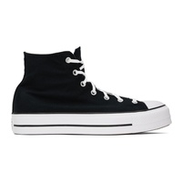 컨버스 Converse Black Chuck Taylor All Star Platform Sneakers 231799M236042