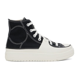 컨버스 Converse Black & White Chuck Taylor All Star Construct Sneakers 231799M237076
