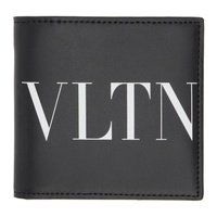 발렌티노 Valentino Garavani Black VLTN Wallet 231807M164009