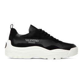 발렌티노 Valentino Garavani Black Gumboy Sneakers 231807M237068