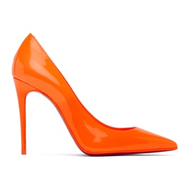 크리스찬 루부탱 Christian Louboutin Orange Kate 100 Heels 231813F122043