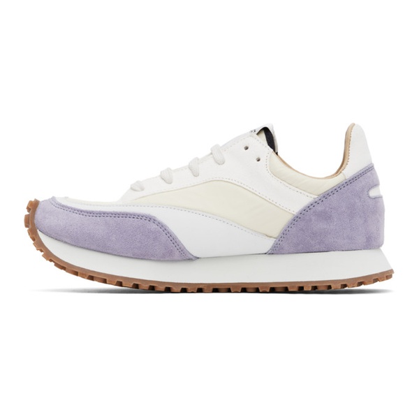  스파워트 Spalwart White & Purple Tempo Sneakers 231818F128028