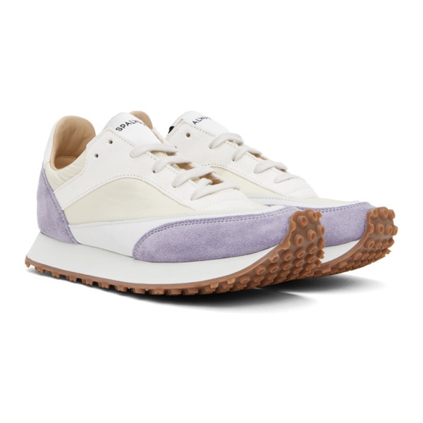  스파워트 Spalwart White & Purple Tempo Sneakers 231818F128028