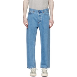 Calvin Klein Blue Twisted Seam Jeans 231824M186005