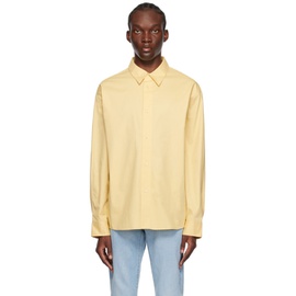 Calvin Klein Yellow Oversized Shirt 231824M192002