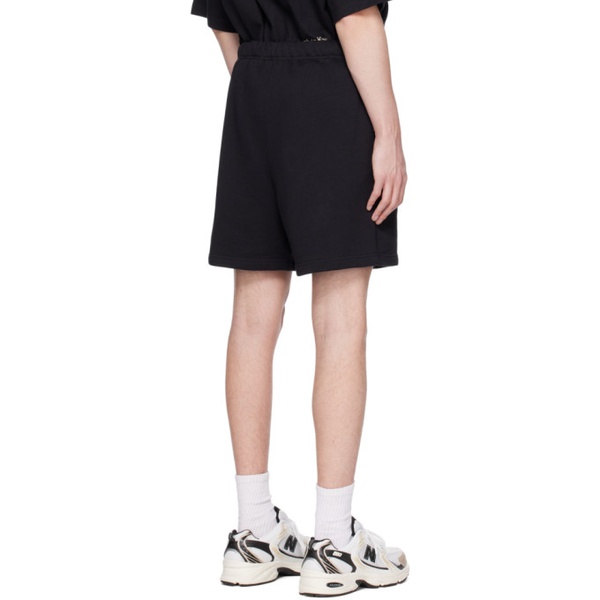 캘빈클라인 Calvin Klein Black Relaxed Shorts 231824M193000