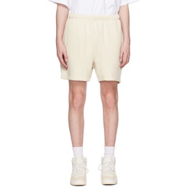 Calvin Klein 오프화이트 Off-White Relaxed Shorts 231824M193001