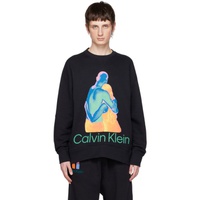 Calvin Klein Black Heat Sweatshirt 231824M202000