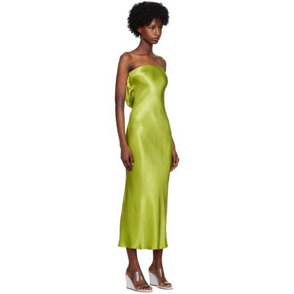  BEC + BRIDGE Green Moon Dance Maxi Dress 231880F055054