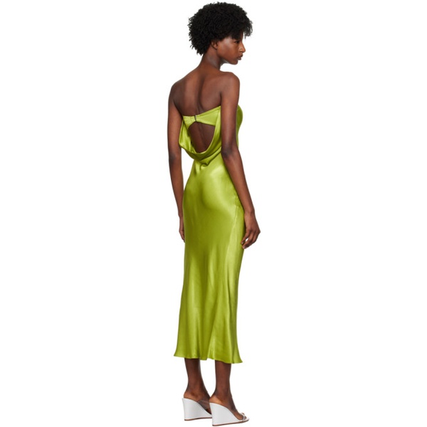  BEC + BRIDGE Green Moon Dance Maxi Dress 231880F055054