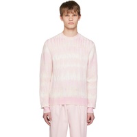 아미리 AMIRI Pink Repeat Sweater 231886M201010