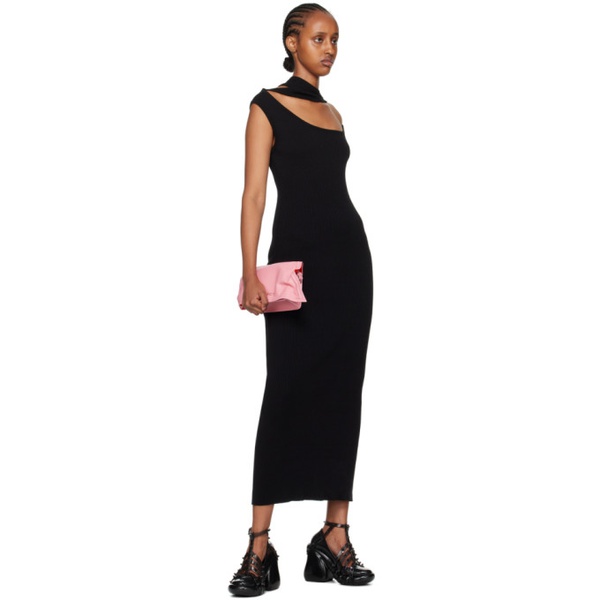  와이프로젝트 Y/Project Black Triple Collar Maxi Dress 231893F055008